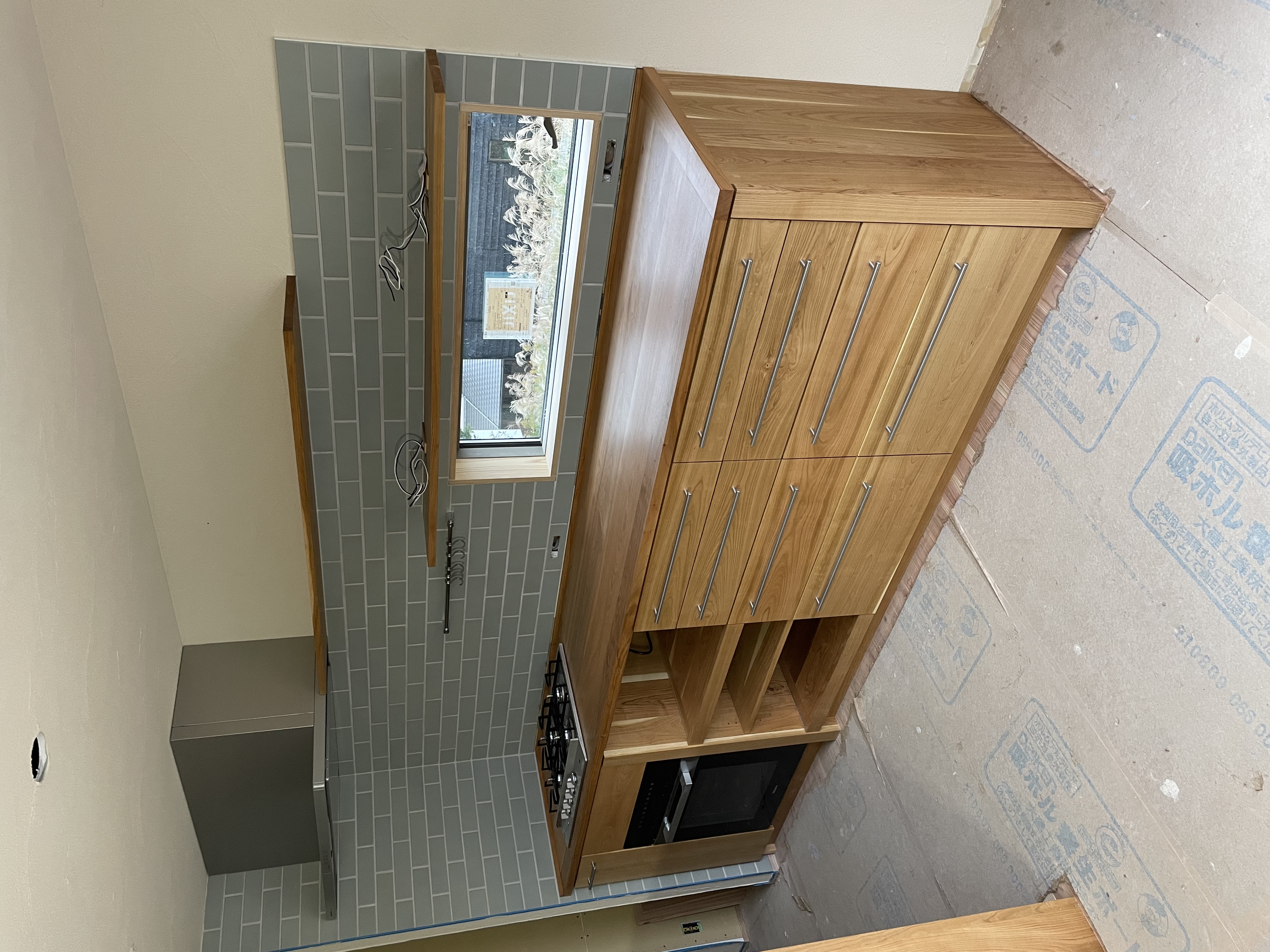 無垢材キッチン