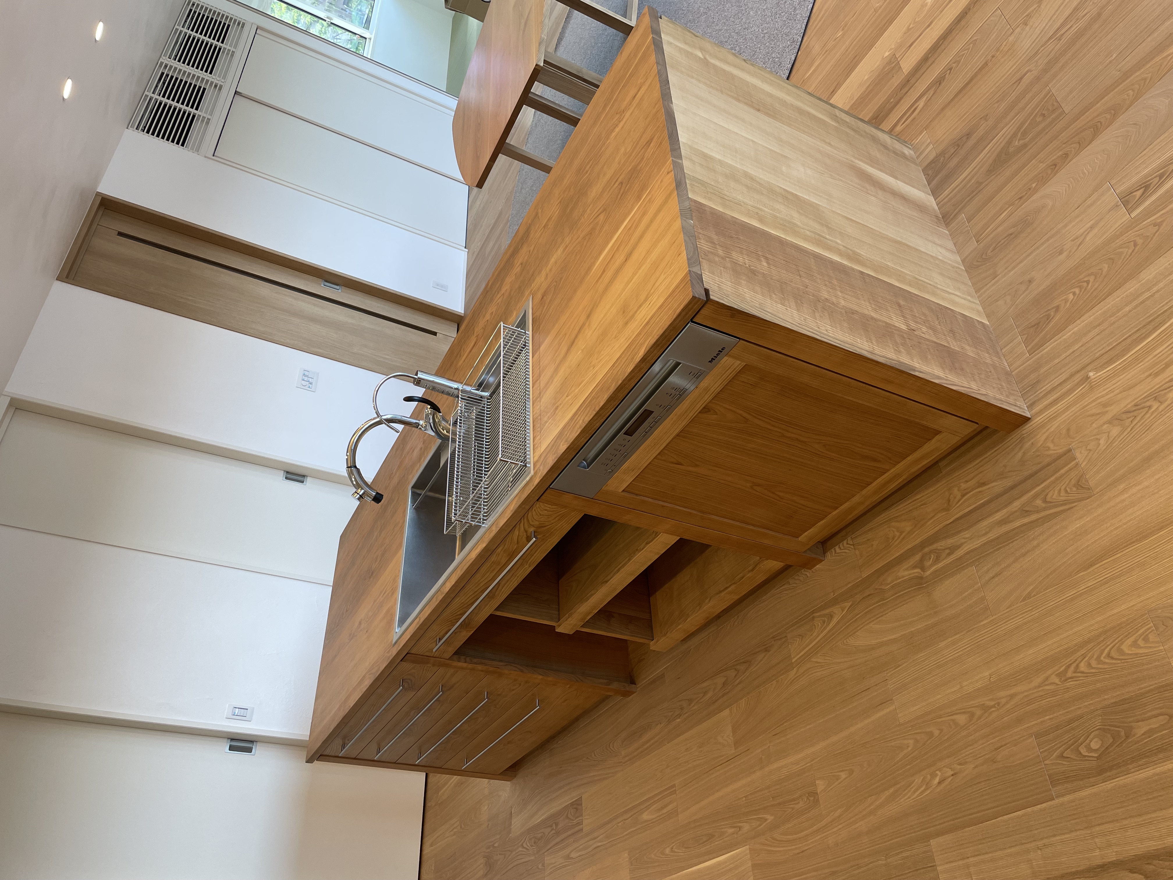 無垢材キッチン