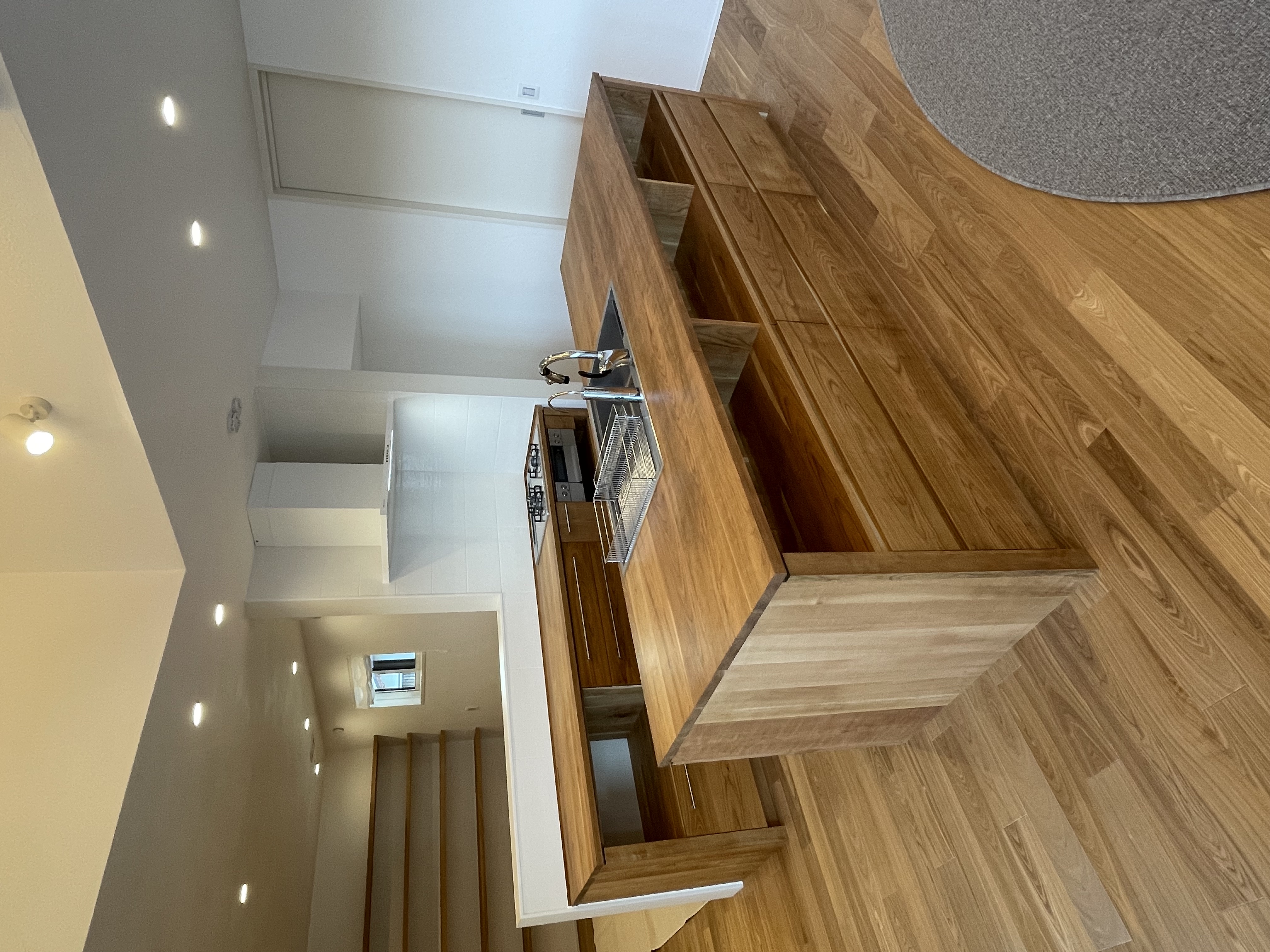 無垢材キッチン