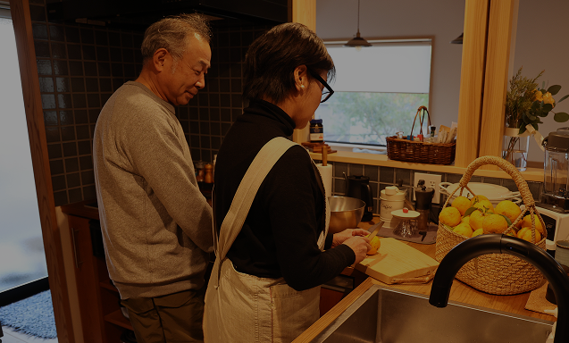 無垢材の製作風景